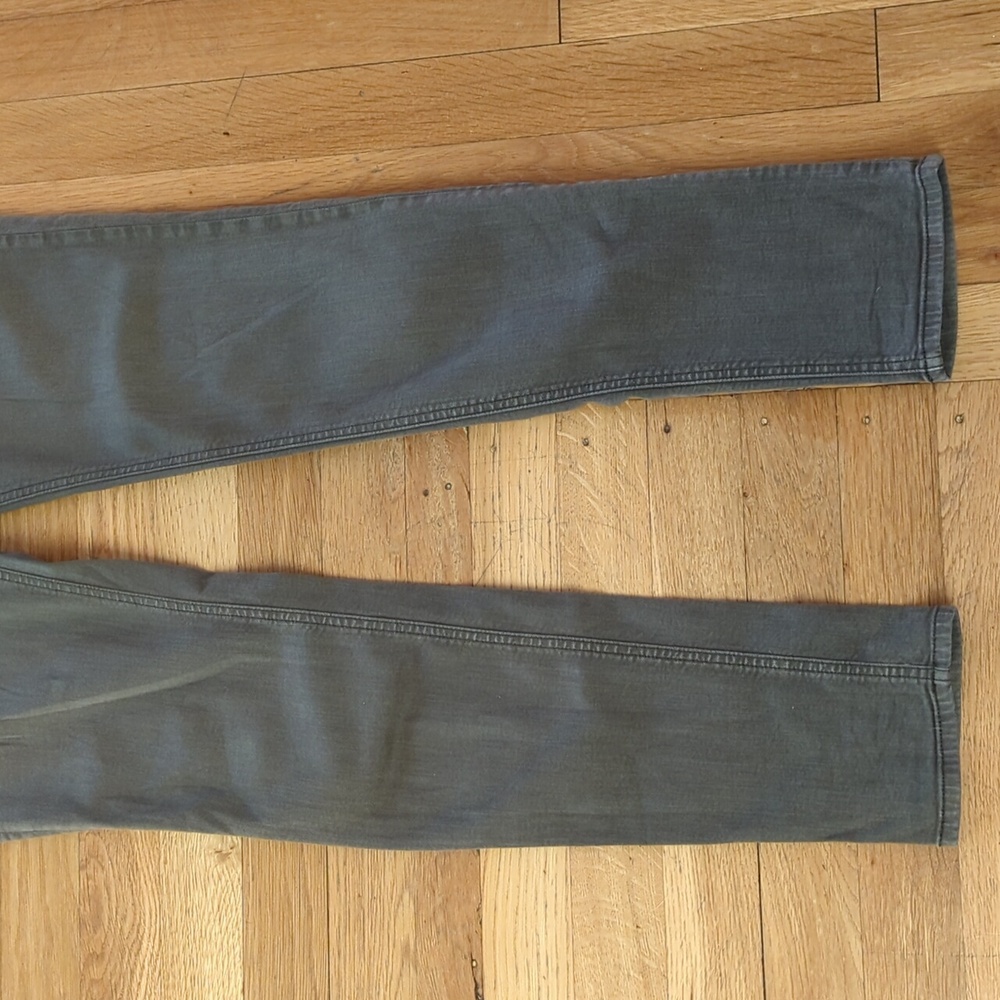 💎 Rag & Bone Olive Green The Skinny Jeans size 30 - Flawed Gem - Picture 5 of 14